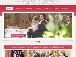 Fabryka Wspomnień Zdolny fotograf ślubny