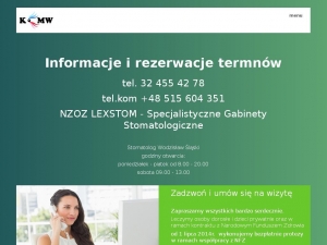 Stomatolog, Wodzisław Śląski - leczenie zębów
